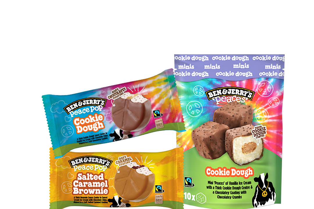 Ice Cream Bites and Sticks Ben & Jerry’s